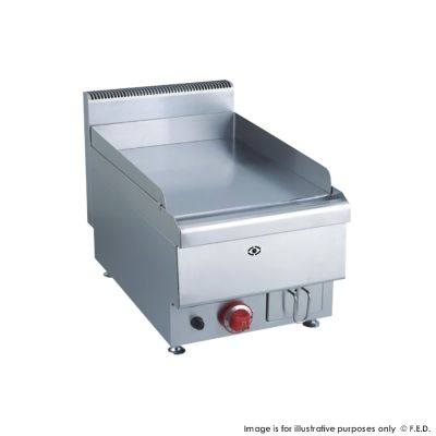 F.E.D. JUS-TRG40 GASMAX Benchtop Single Bunner Griddle