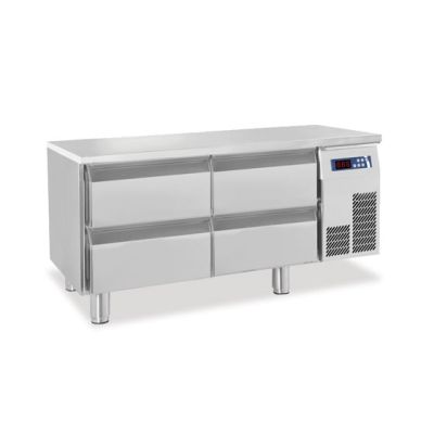 Polaris SNACK 2TNC Refrigerated Base with 4 Drawers 