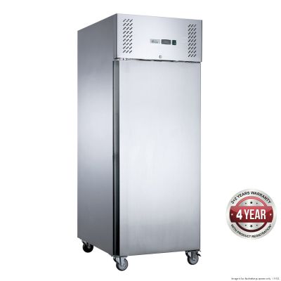 F.E.D. XURF600SFV FED-X S/S Single Door Upright Freezer 
