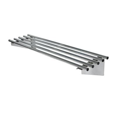 Simply Stainless Ss11.2400 Piped Wall Shelf - 2400Mm