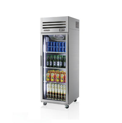 Skipio SRT25-1G Upright Fridge - 1 Glass Door