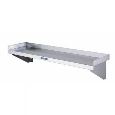 Simply Stainless Ss10.1800 Solid Wall Shelf - 1800Mm