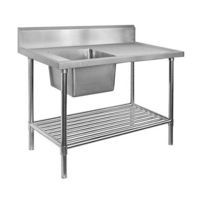 F.E.D. Modular systems SSB7-1200L/A Single Left Sink Bench with Pot Undershelf