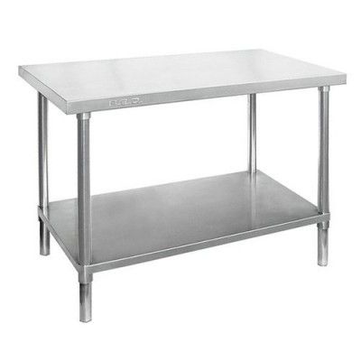 F.E.D. Modular systems WB7-2400/A Stainless Steel Workbench