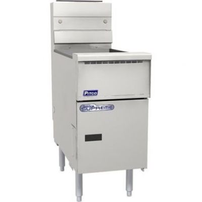 Pitco Solstice SSH55-C-FR Supreme Fryers Computer Controlled and Filter Ready