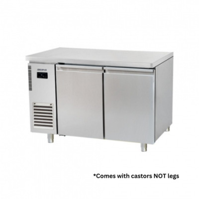 Skipio SUF12-2 Double Door Undercounter Freezer 280 Ltr