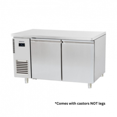 Skipio SUR15-2 Undercounter Side Prep Table Fridge 395L