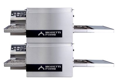 Moretti Forni T64E/2 Double Deck Electric Bench-Top Conveyor Oven