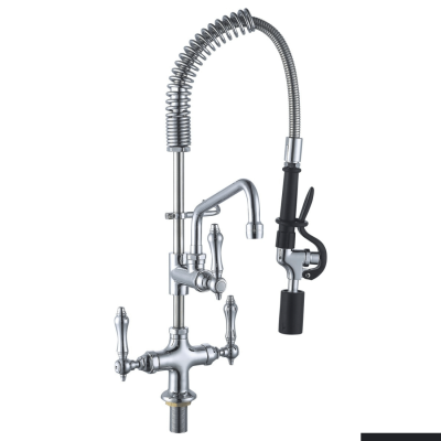 F.E.D T98001MN-2C Sunmixer Pre Rinse Unit with Add-on Faucet and 152mm Swing Nozzle