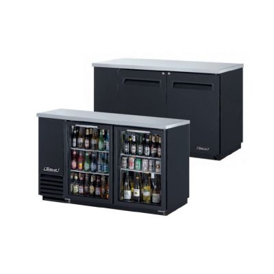 Turbo Air  - 2 Glass Door Back Bar Fridge     TBB-2SGD