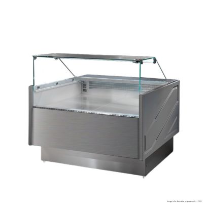 F.E.D. TECNODOM BY FHE TDMR-0915 Serie MR 1520mm Wide Deli Display with Storage and Castors