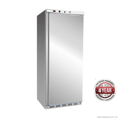 F.E.D. Thermaster HR600 S/S Single Door Fridge