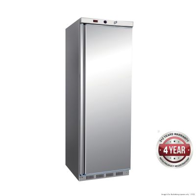 F.E.D. Thermaster HR400 S/S Solid Door Bar Fridge