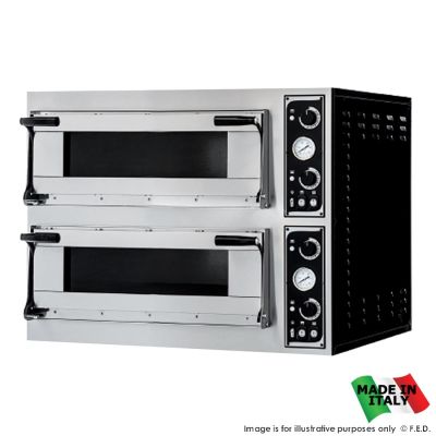 F.E.D. BakerMax TP-2-SD Pizza Ovens Double Deck 12 x 35cm