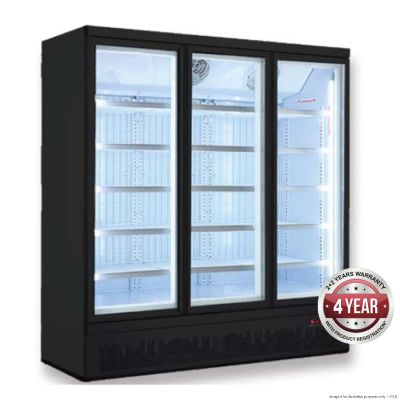 F.E.D. Thermaster Triple Door Supermarket Freezer - LG-1500BGBMF