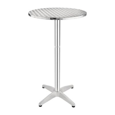 Bolero Poseur Table St/St - 60cm diaU502