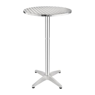 Bolero Poseur Table St/St - 60cm U502