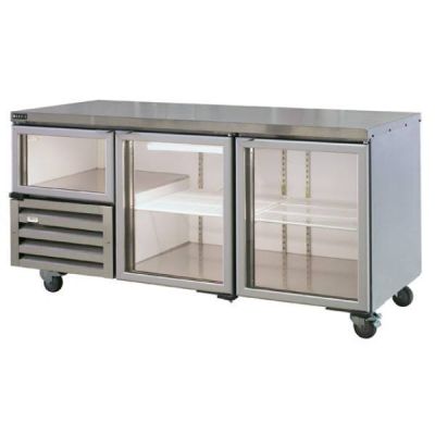 Glass Door Back Bar