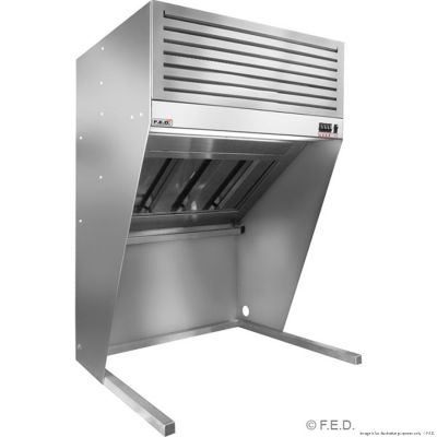 F.E.D. Modular systems HOOD1500A Bench Top Filtered Hood - 1500mm