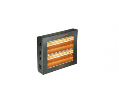 Varmatec Varma 400/2V Double Vertical Infrared Wall/ Ceiling-Mounted Heater with Waterproof Design and On/Off Switch Controls