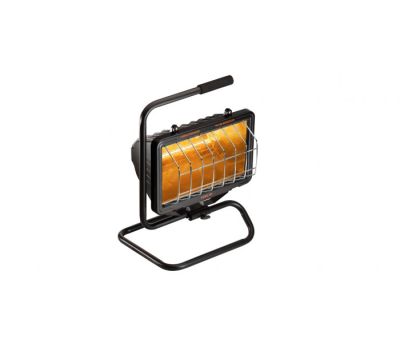 Star Progetti VARMATEC Revolving Floor Model Single Waterproof Infrared Heater with handle ECOWRG/7