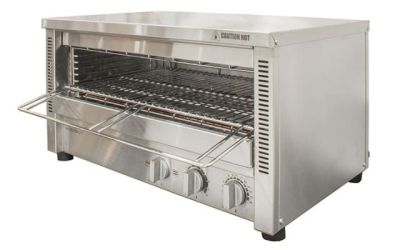 Woodson W.GTQI8.10 8 Slice Multi-Function Glass Element Toaster Griller - 10 amp