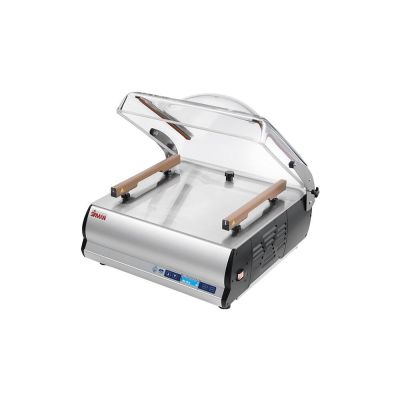 Sirman W8 TOP 50 DX DB Vacuum Chamber Sealer with 20 mc/hr vacuum pump, Double 410mm Sealing Bars, inbuilt AOR and SAN03 technology W8 TOP 50 DX DB AOR