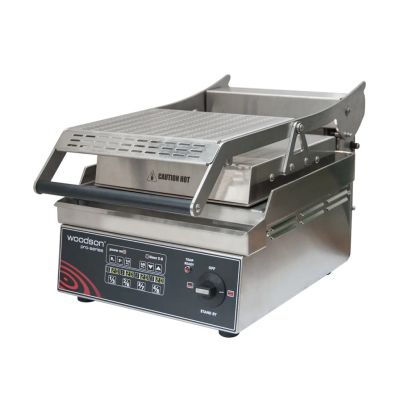 Woodson W.Gpc61Sc Pro-Series Computer Controlled Contact Grill - Single Plate