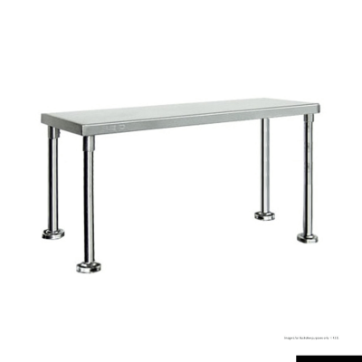 F.E.D -WBO1-1200-400 Single Tier 400mm Deep Workbench Overshelf 450mm High 