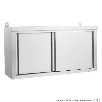 F.E.D. Modular systems Stainless Steel Wall Cabinet - WC-0900