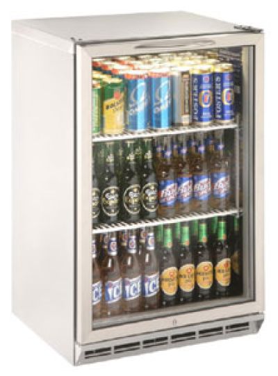 Bottle Cooler - One Door Stainless Steel Bottle Cooler 800mm HighBC1SS-80