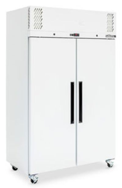 Pearl - Two Door White Colorbond Upright Storage Freezer  LP2SW
