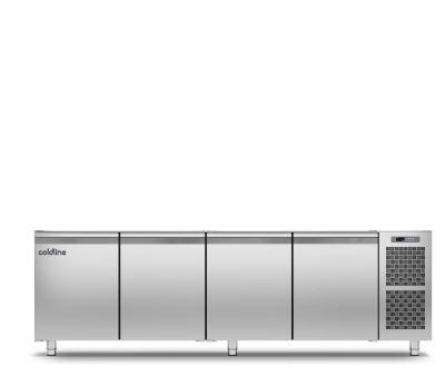 Coldline TZS21/1M - 4 Doors Prep Bench - Without Top