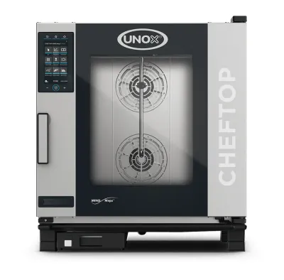 Unox XEVC-0711-GPLM-MS CHEFTOP MIND.Maps COUNTERTOP PLUS 7 trays GN 1/1 - Gas