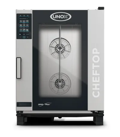 Unox XEVC-1011-GPLM-MS CHEFTOP MIND.Maps COUNTERTOP PLUS 10 trays GN 1/1 - Gas