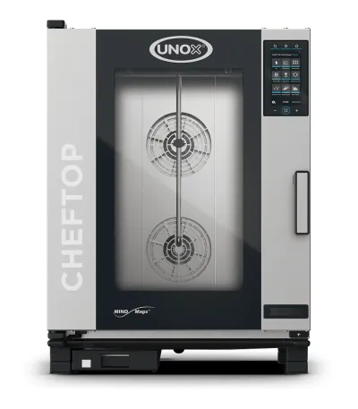 Unox XEVC-1011-GPRM-MS CHEFTOP MIND.Maps COUNTERTOP PLUS 10 trays GN 1/1 - Gas