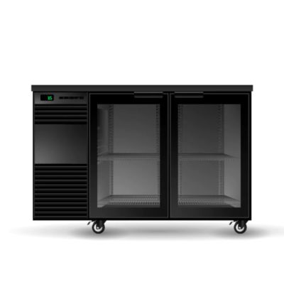 SKOPE BB.2.GSW.Tr BackBar N 2 Glass Swing Door Fridge