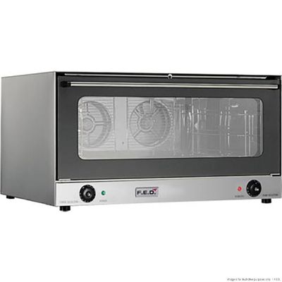 F.E.D. ConvectMax Heavy Duty Stainless Steel 240V/15A Convection Oven YXD-8A-3E
