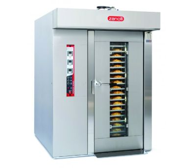Zanolli Rotor Wind 5EL Double Rack Rotating Convection Oven - 36 Tray Roll-in Trolley (400 x 600) Capacity | Wide Body 5RW0700